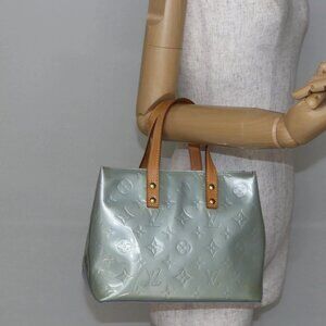 LOUIS VUITTON Monogram Vernis Reade PM Hand Bag Lavande